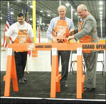 Home Depot, NCR are greening their companies.  