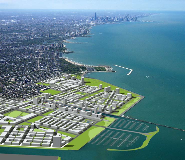Redevelopment of Chicago’s long-abandoned South Works steel plant could take 45 years and cost $4 billion.  