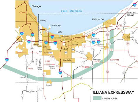 Illiana Expressway will stimulate growth in Will County.  