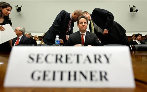 Treasury Secretary Geithner gains power with new financial overhaul law. 