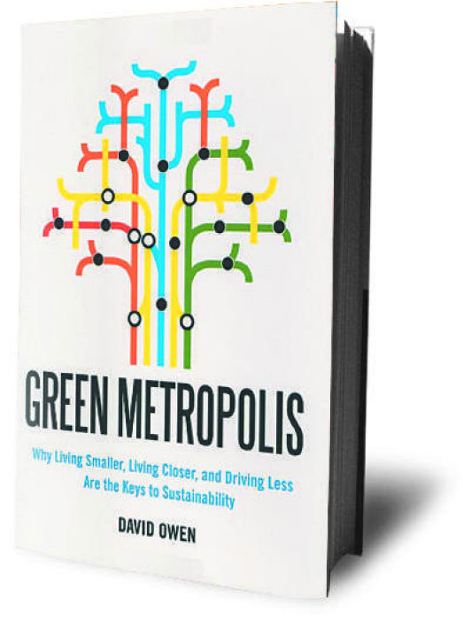 Author David Owen thinks that New York is the nation’s greenest city.  