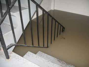 Flood warning. How my car ended up under water