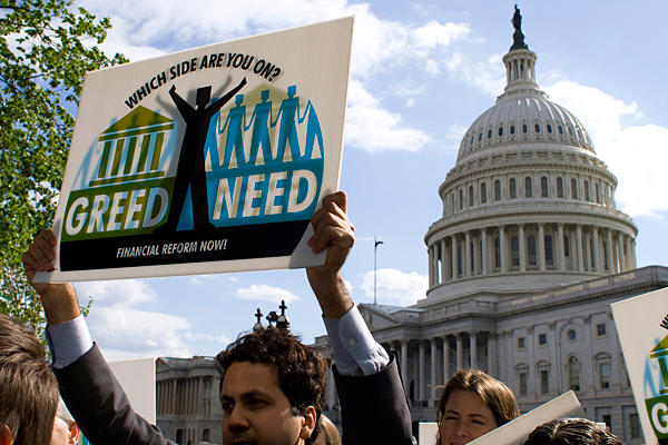 Congressional Republicans may water down the financial reform law.  